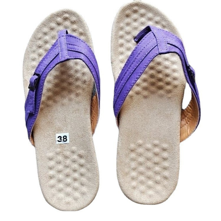 Lightweight Flat-Heel Casual Low-Heel Beach Women'S Flip Flops