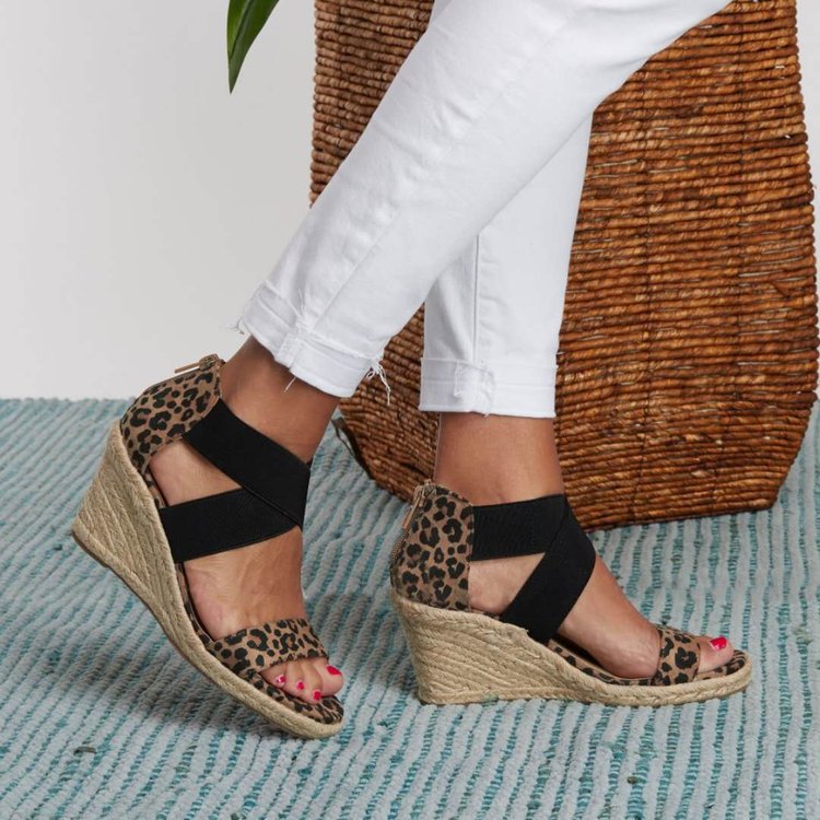 Women's Shoes Plus Size Wedge Heel Hemp Rope Sandals