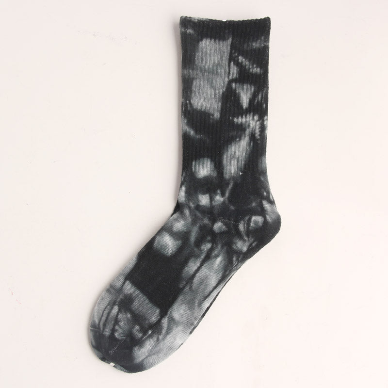 Fashionable Simple Thin Tie Dye Socks