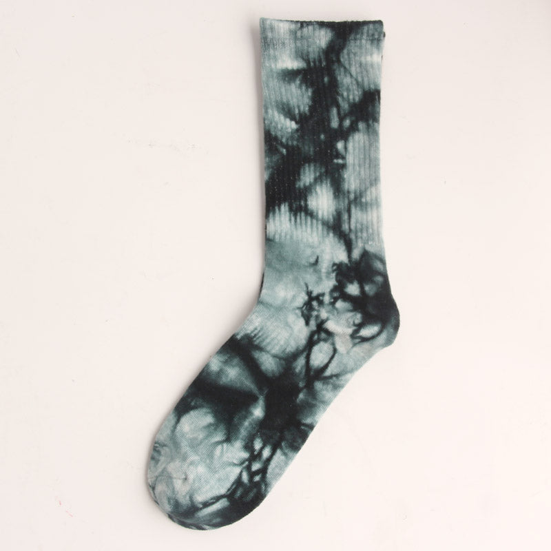 Fashionable Simple Thin Tie Dye Socks