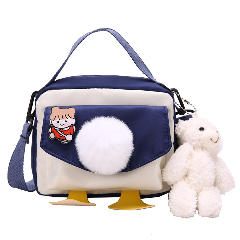 Cute Japanese Nylon Bag New Small Messenger Bag Female Korean Version Ins Fashion Student Shoulder Bag