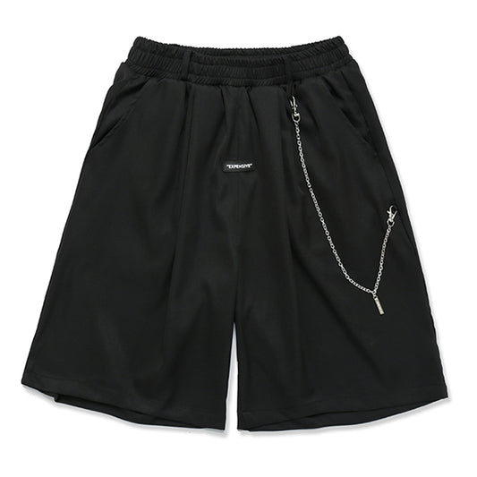 Men's And Women's Loose Trend Pants Summer Casual Five-Point Pants