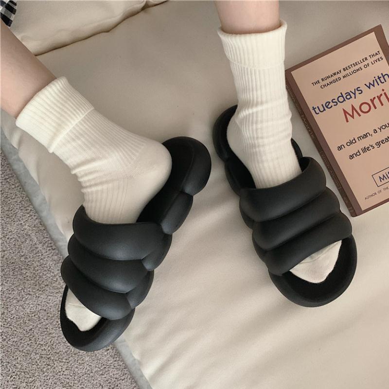 Home Fashion Thick-Sled Non-Slip Slippers