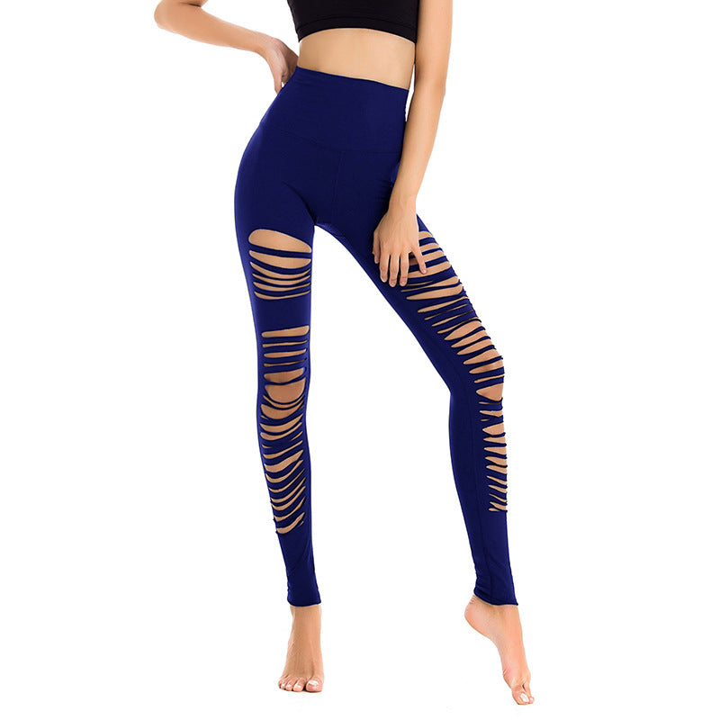 Non-Marking Yoga Pants Women's High-Waist Tight-Fitting Hip-Lifting Sports Pants
