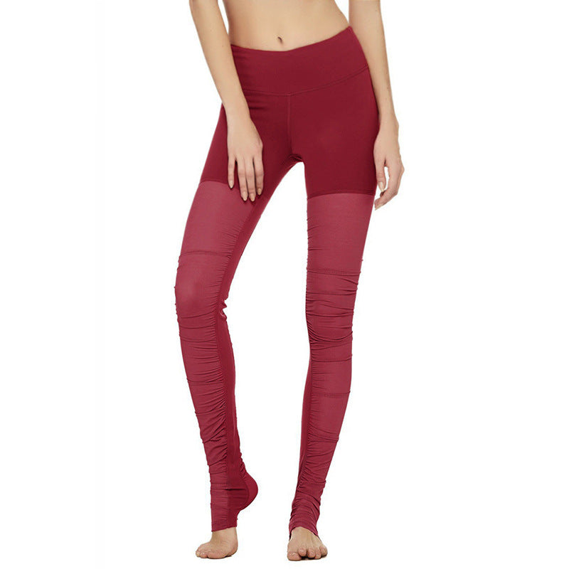 Mesh Tight And Quick-drying Stretch Leggings