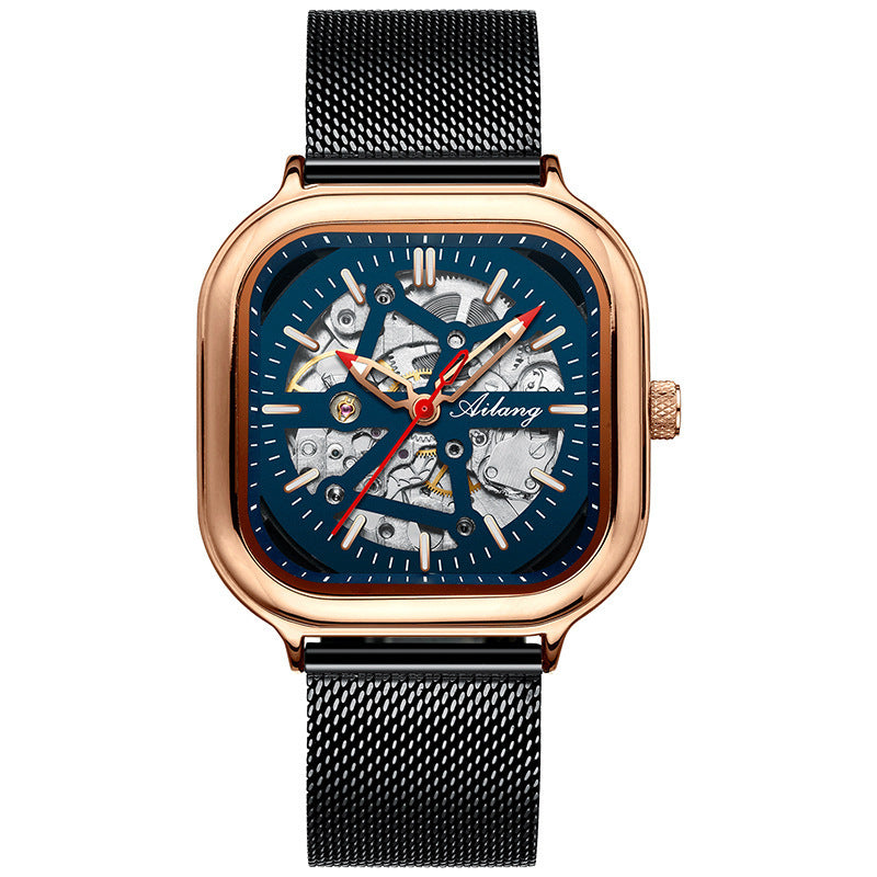 Genuine Famous Brand Men'S Watch Automatic Mechanical Men'S Watch Vibrato Fast Hand Bursting Supply One Drop Shipping