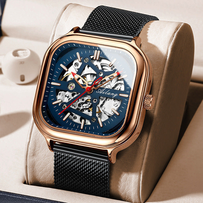 Genuine Famous Brand Men'S Watch Automatic Mechanical Men'S Watch Vibrato Fast Hand Bursting Supply One Drop Shipping