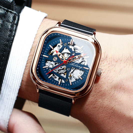 Genuine Famous Brand Men'S Watch Automatic Mechanical Men'S Watch Vibrato Fast Hand Bursting Supply One Drop Shipping