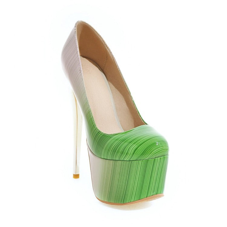 Nightclub Stiletto Platform High-heeled Shoes