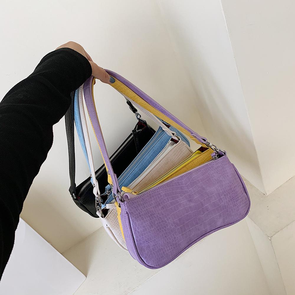 French Vintage Texture Underarm Bag