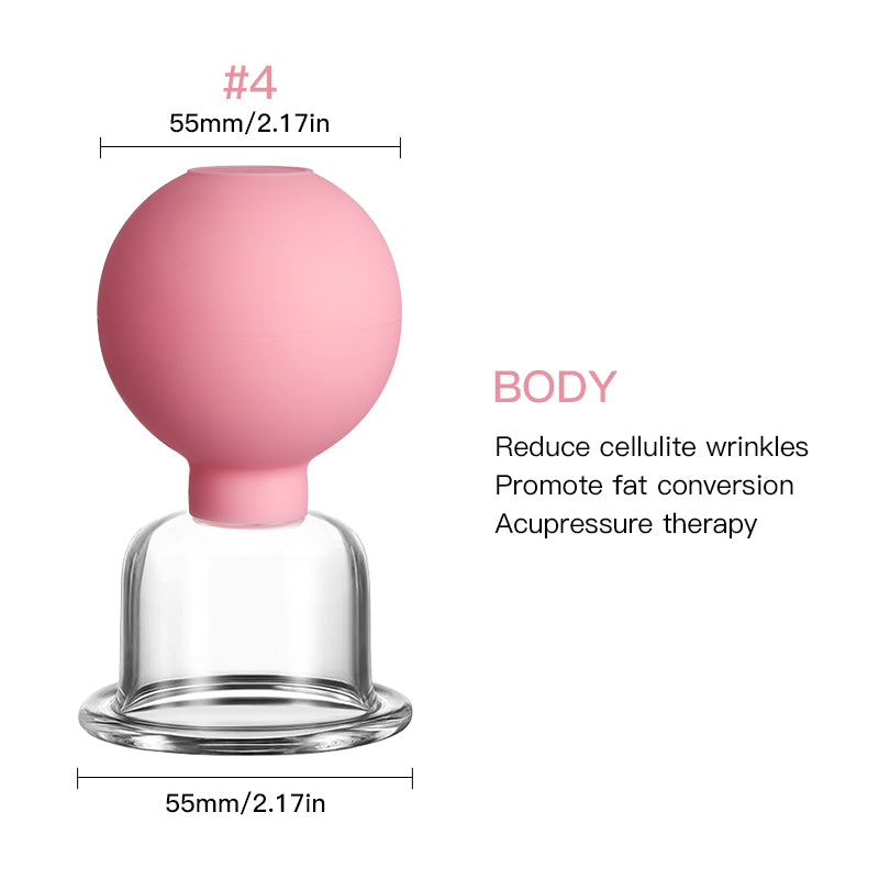 Plastic Cup Cupping Suction Ball Simple Portable Household Cupping Set Cupping Accessories