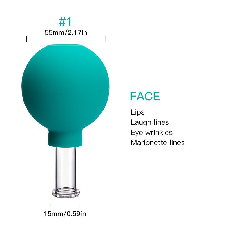 Plastic Cup Cupping Suction Ball Simple Portable Household Cupping Set Cupping Accessories