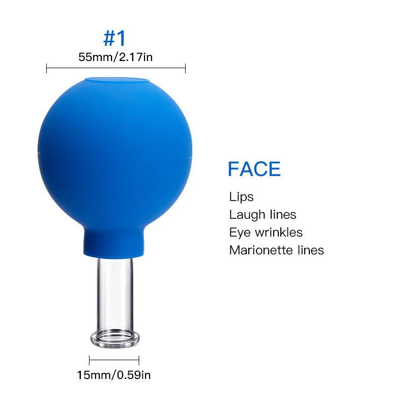 Plastic Cup Cupping Suction Ball Simple Portable Household Cupping Set Cupping Accessories