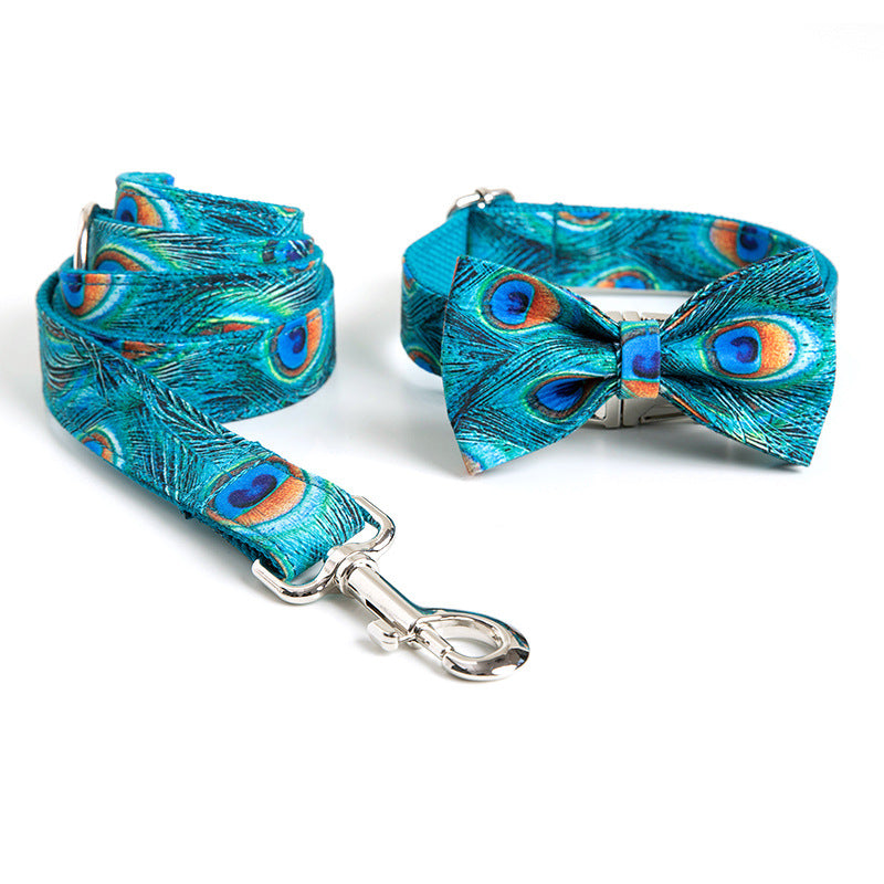 Custom Lettering Dog Collar Print Personality Suit