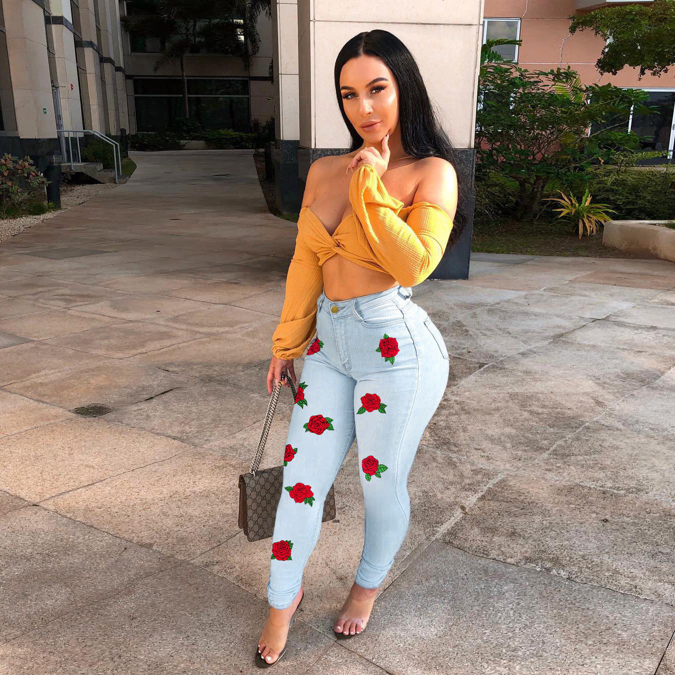 Women'S Jeans Feet Pants Foreign Trade Women'S Jeans Women'S Clothing