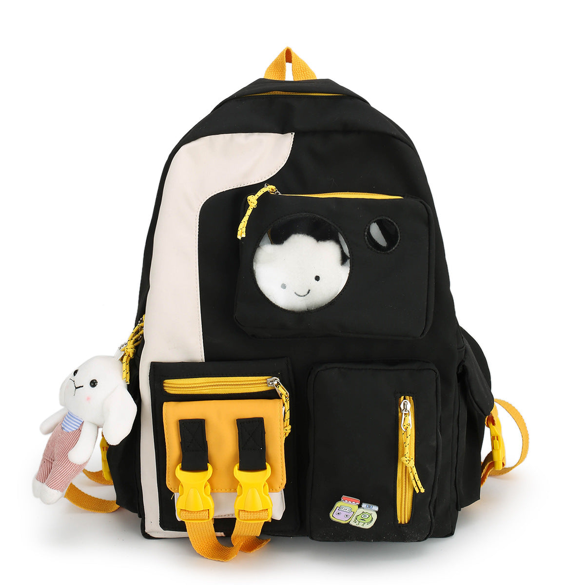 New Trend Personality Outdoor Color Backpack Leisure