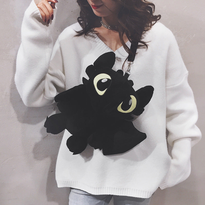 Bat Small Bag Female Bag New Hot Sale Fashion Animal Shoulder Bag Cool Personality Messenger Bag Female