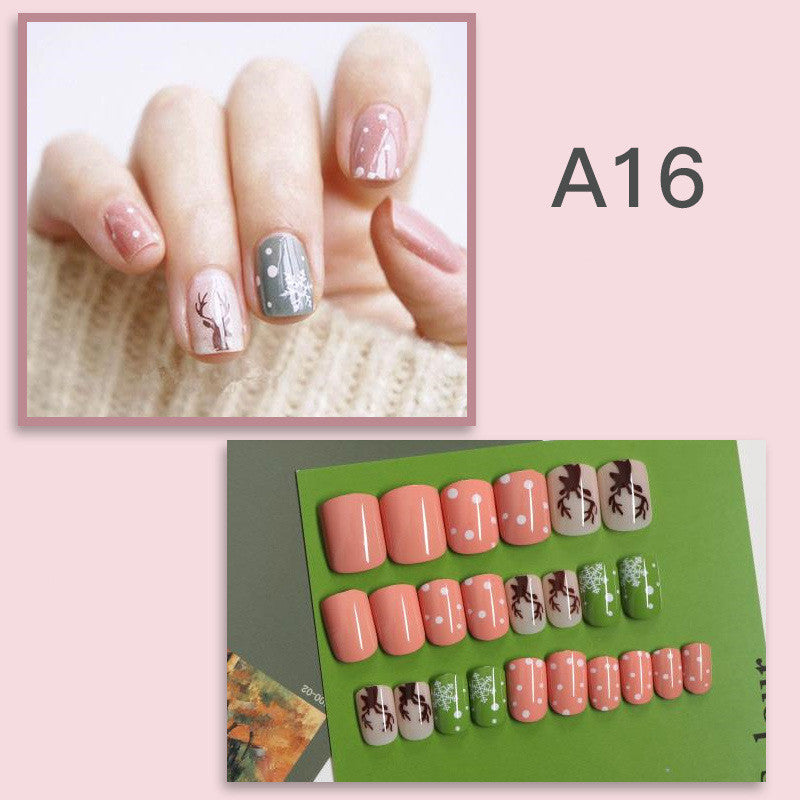 Wearable Manicure Wearable Removable 24 Pieces
