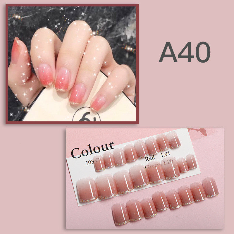 Wearable Manicure Wearable Removable 24 Pieces