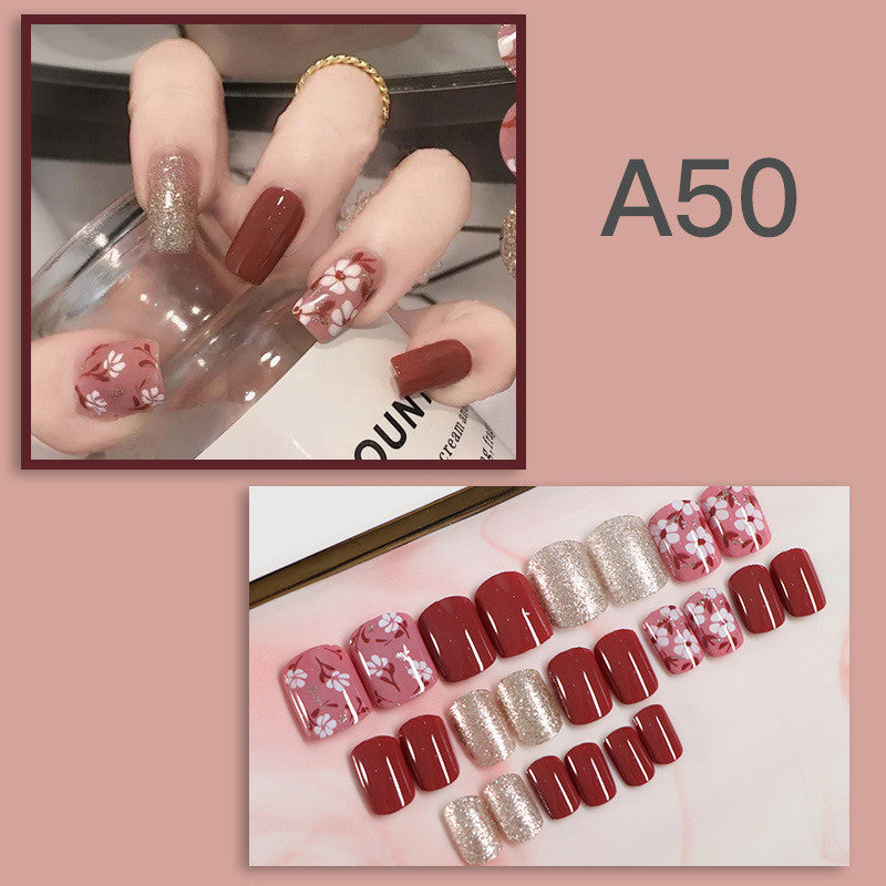 Wearable Manicure Wearable Removable 24 Pieces