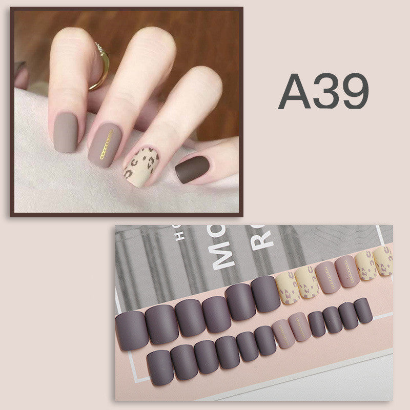 Wearable Manicure Wearable Removable 24 Pieces