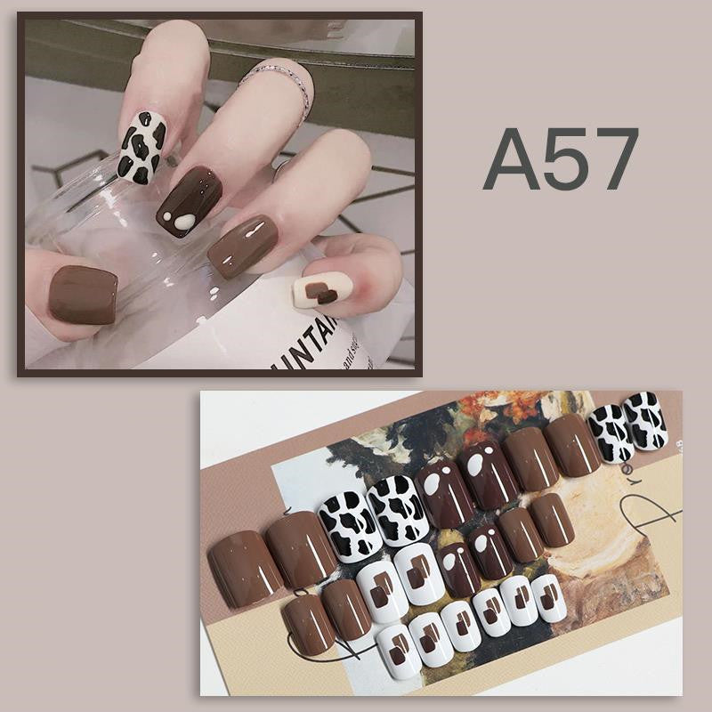 Wearable Manicure Wearable Removable 24 Pieces