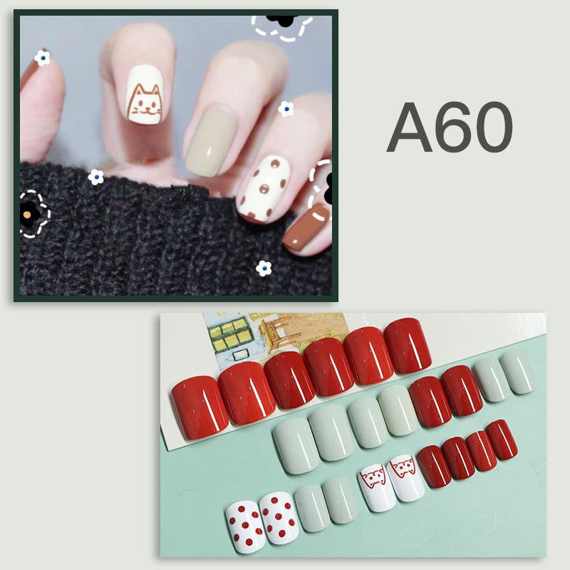 Wearable Manicure Wearable Removable 24 Pieces