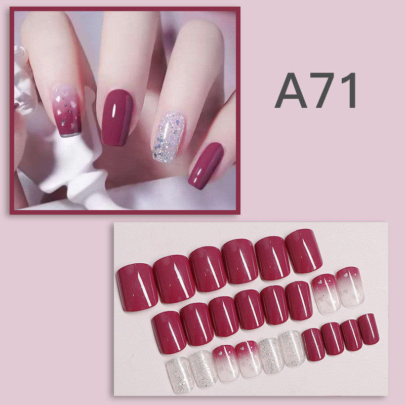 Wearable Manicure Wearable Removable 24 Pieces