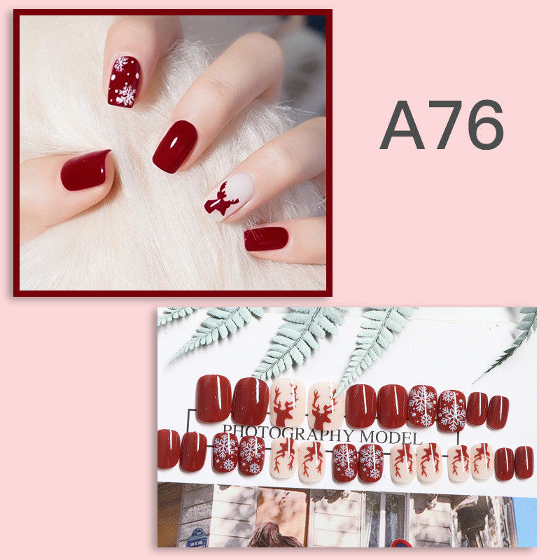 Wearable Manicure Wearable Removable 24 Pieces