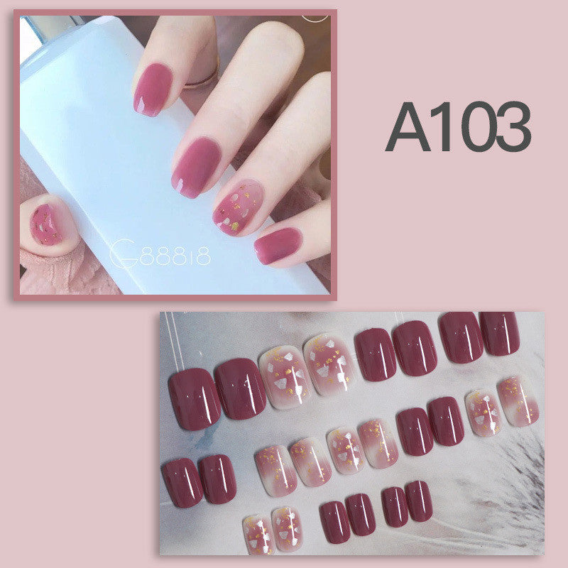 Wearable Manicure Wearable Removable 24 Pieces