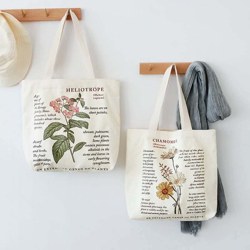 Canvas Bag Women'S Shoulder Bag New Fashion Korean Cotton Bag