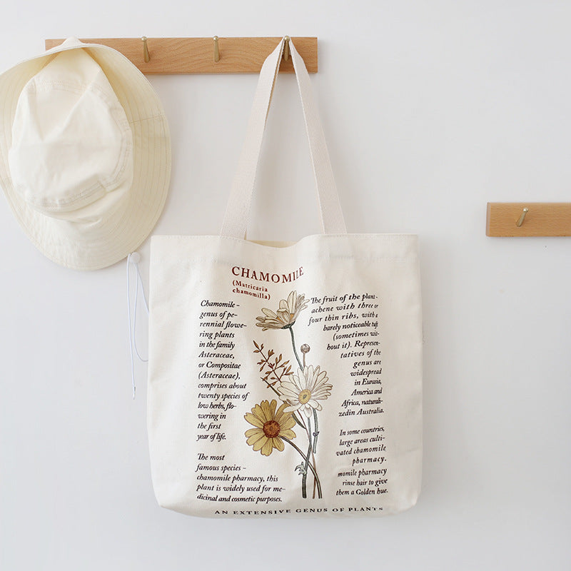Canvas Bag Women'S Shoulder Bag New Fashion Korean Cotton Bag