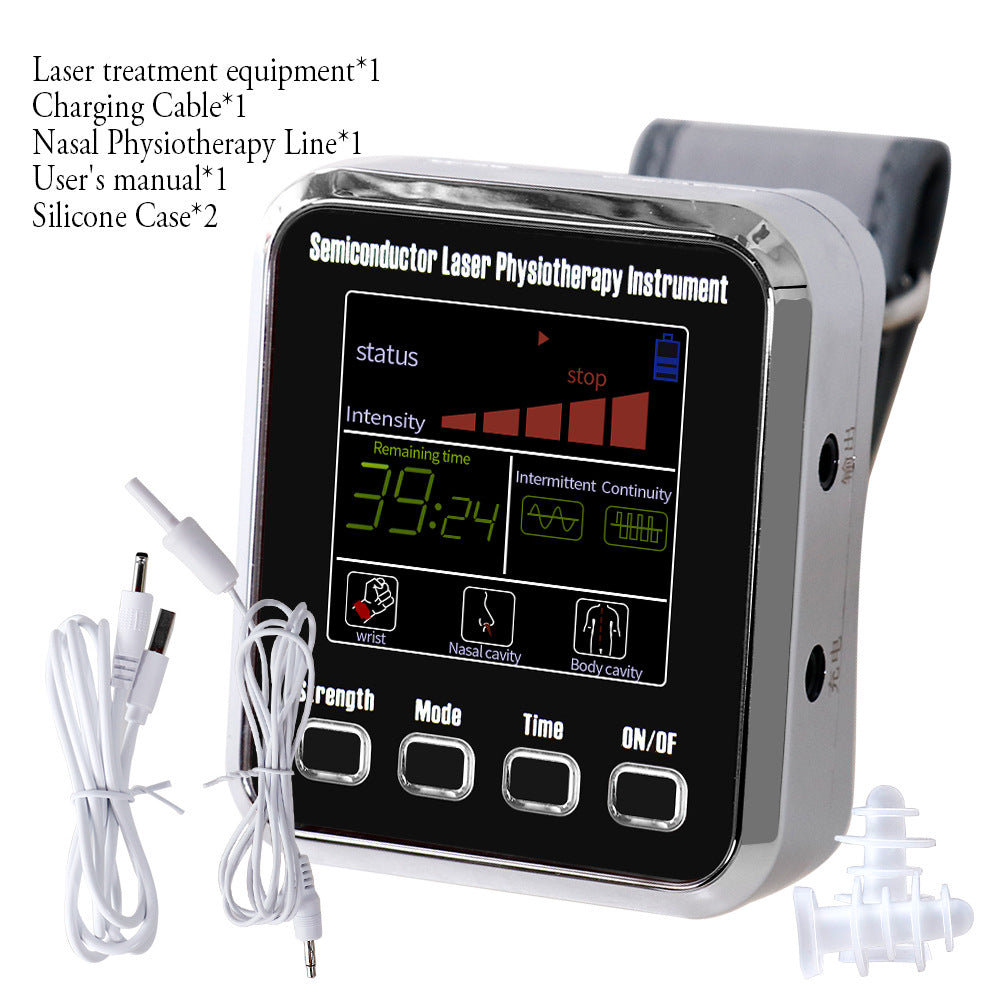 Upgraded 7 12 Hole Semiconductor Nanometer Light Wave Instrument Wrist Laser Instrument English Version