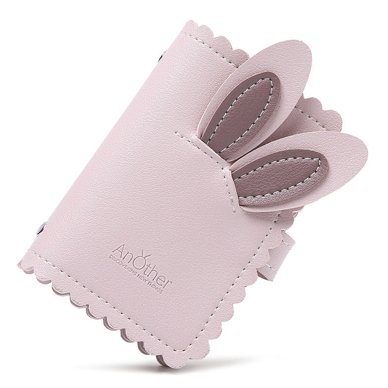 Anti-Degaussing Card Holder Compact Card Case Wallet Women'S Ultra-Thin Large Capacity