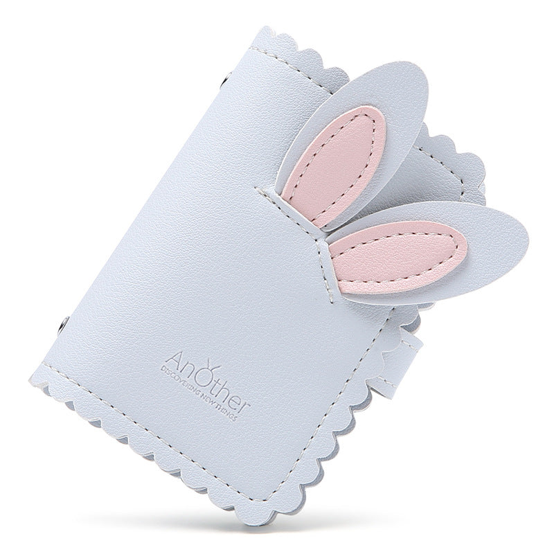 Anti-Degaussing Card Holder Compact Card Case Wallet Women'S Ultra-Thin Large Capacity