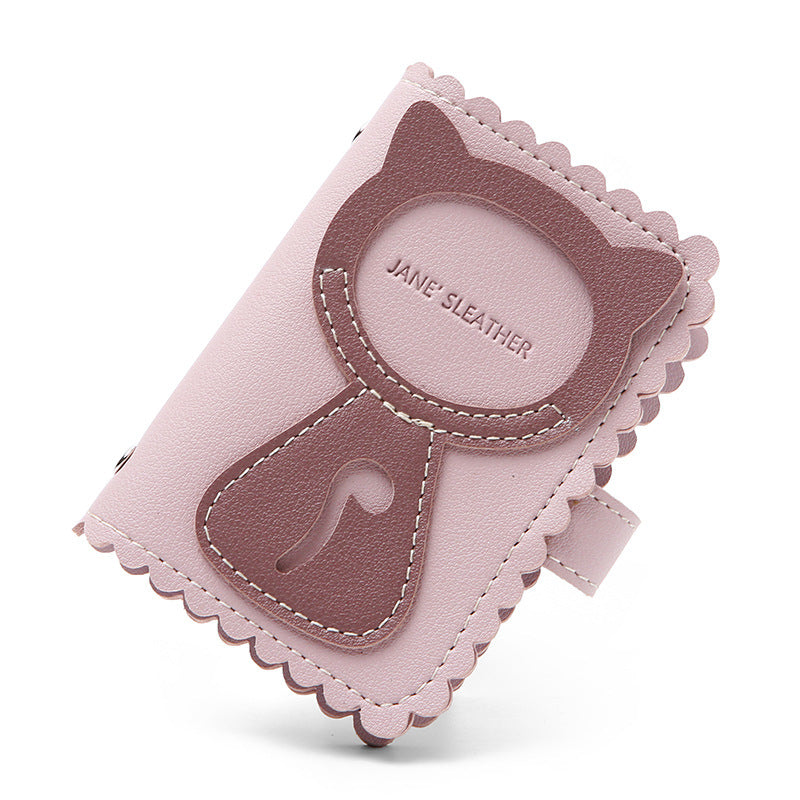 Anti-Degaussing Card Holder Compact Card Case Wallet Women'S Ultra-Thin Large Capacity