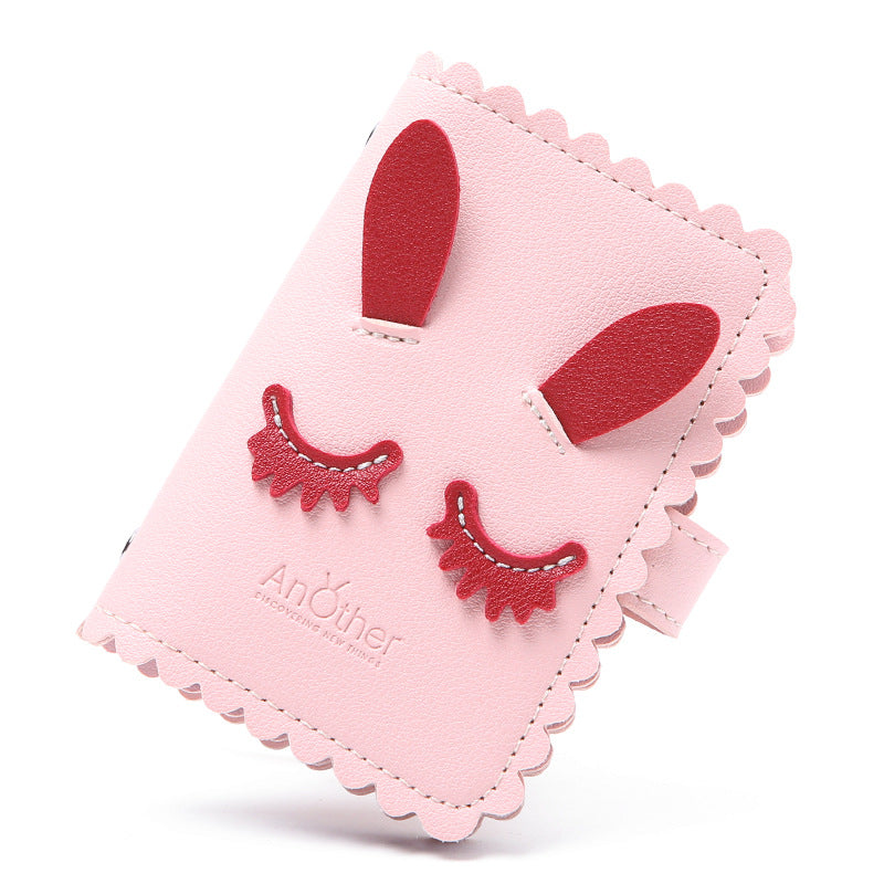 Anti-Degaussing Card Holder Compact Card Case Wallet Women'S Ultra-Thin Large Capacity