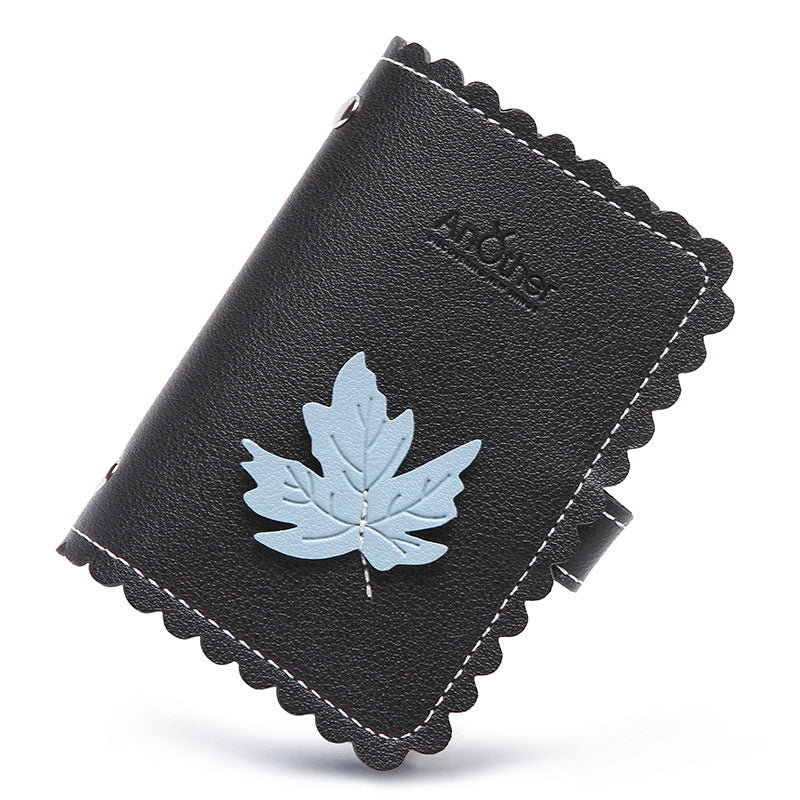 Anti-Degaussing Card Holder Compact Card Case Wallet Women'S Ultra-Thin Large Capacity
