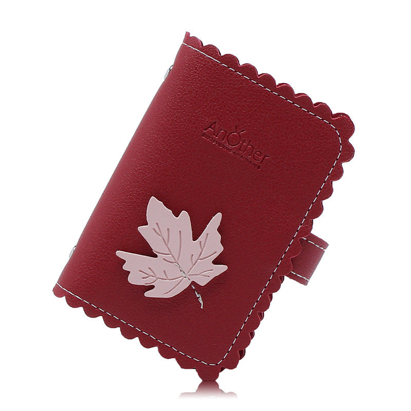Anti-Degaussing Card Holder Compact Card Case Wallet Women'S Ultra-Thin Large Capacity