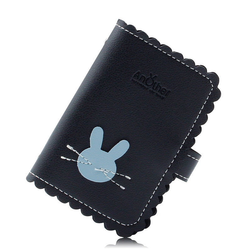 Anti-Degaussing Card Holder Compact Card Case Wallet Women'S Ultra-Thin Large Capacity
