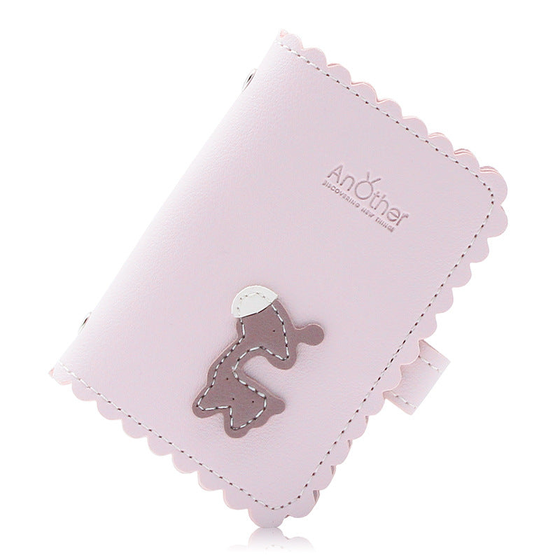 Anti-Degaussing Card Holder Compact Card Case Wallet Women'S Ultra-Thin Large Capacity
