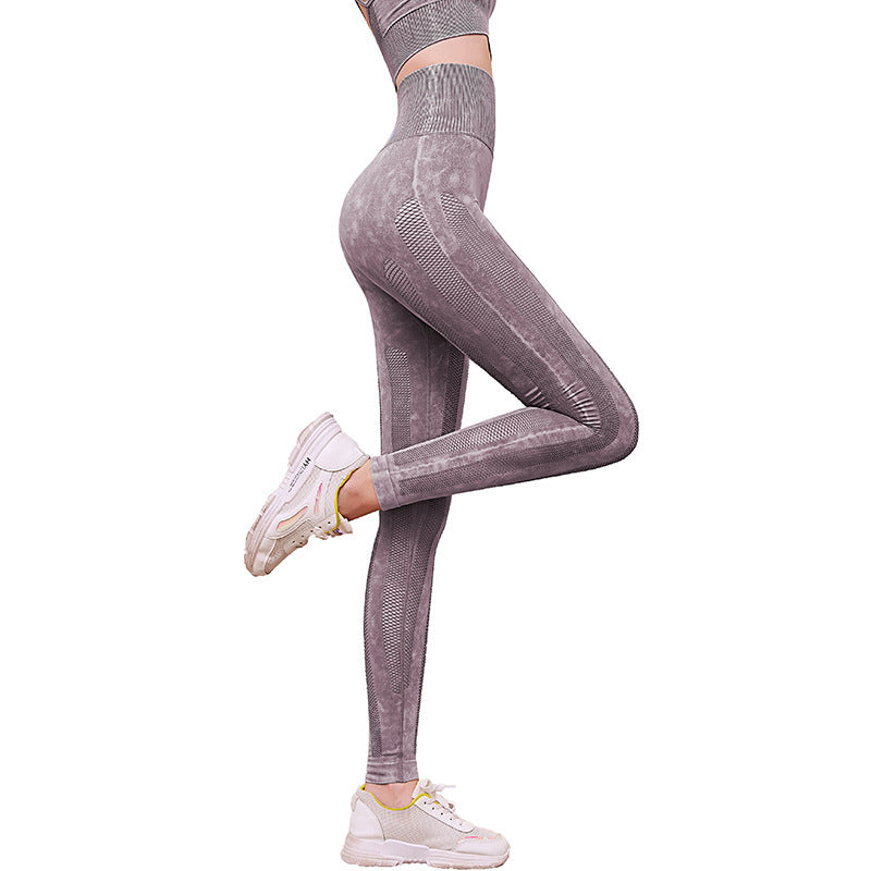 European And American Seamless High Stretch Leggings