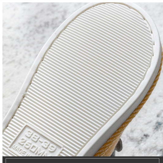 Household Couple Cotton And Linen Slippers