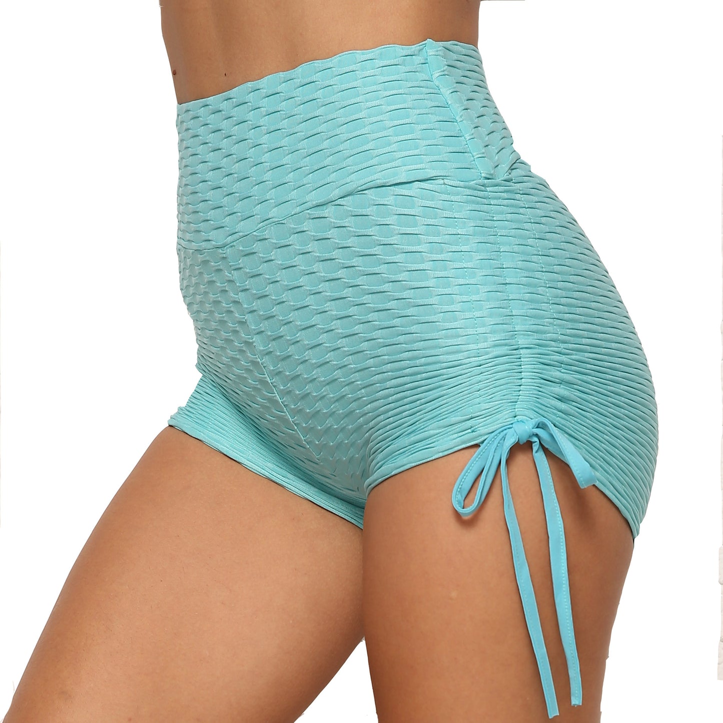 Amazon Jacquard Yoga Pants Hip Shorts Bandage Yoga Pants Bubble Pants