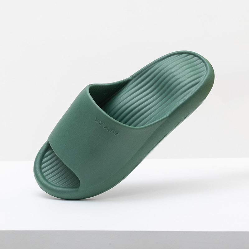 Bath Slippers Massage Wave Home Feeling Female Soft Bottom Slippers