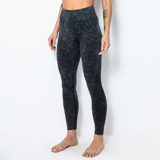 Beautiful Cross-Border New Seamless High-Elastic Abdomen High-Waist Hip-Lifting Sports Leggings Hip Yoga Pants Women