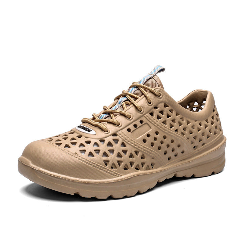 Thick-soled Men's Shoes Beach Hole Sandals