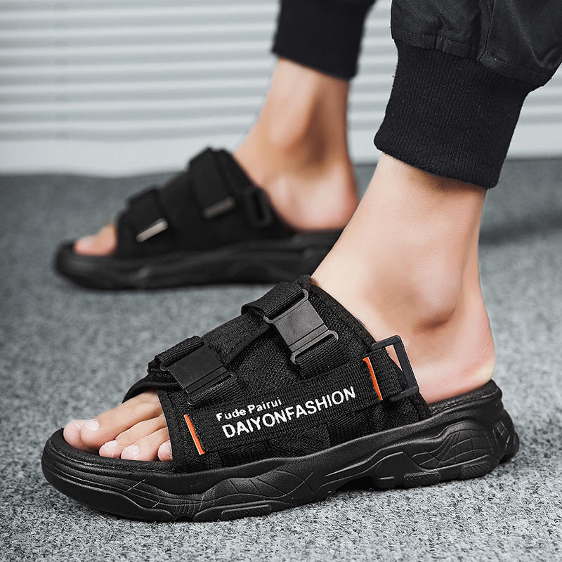 Men's Casual Outer Wear Beach Roman Sandals And Slippers