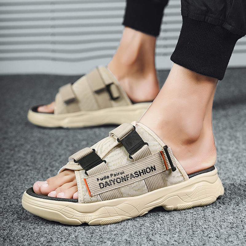Men's Casual Outer Wear Beach Roman Sandals And Slippers