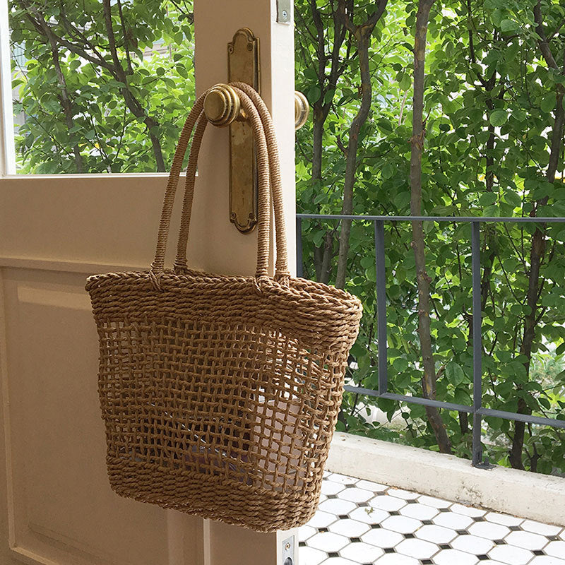 Hand-Woven Women'S Bag Straw Woven Bag